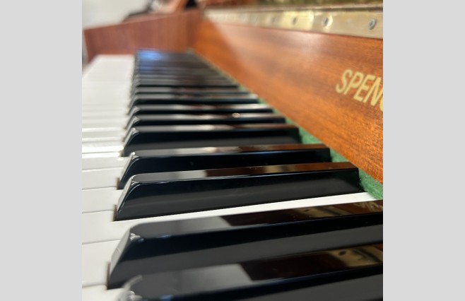 Spencer Satin Teak 108 Upright Piano, Used - All Inclusive Premium Package (SN:WS676) - Image 11